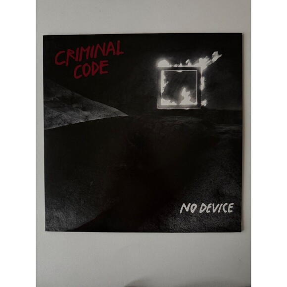 Criminal Code No Device 2013 LP + Insert DY240 Deranged Records EX Cleaned
